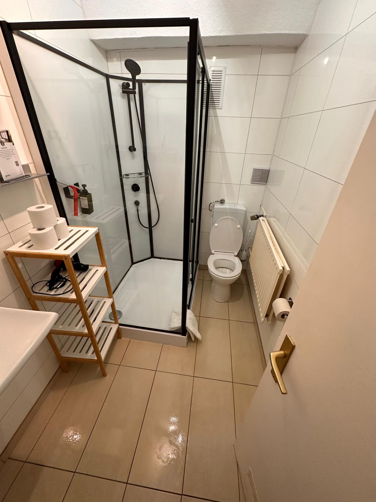 Gereinigtes Badezimmer